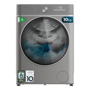 Cecotec Lavatrice 10 Kg di carico frontale Bolero DressCode 10800 Inverter Steel A. 1400 giri/min