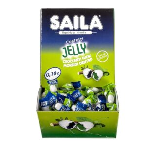 Saila Jelly Mix Confetti Menta E Liquirizia - 200 Pezzi