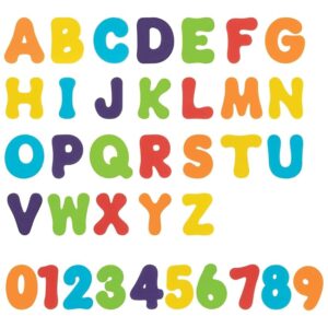 Nuby Lettere e Numeri in Schiuma per il Bagno – 36 pezzi multicolori per imparare