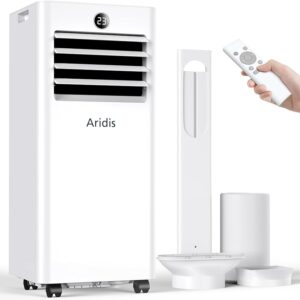 Condizionatore Portatile Climatizzatore Silenzioso - 9000BTU Climatizzatore senza Unità Esterna