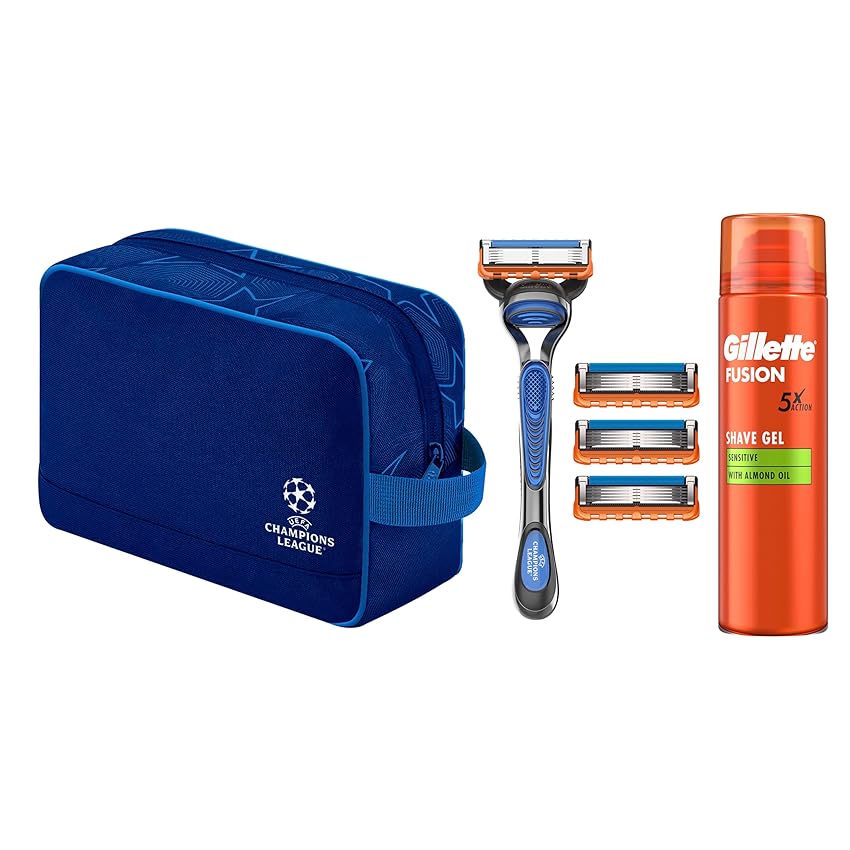 Uefa Champions League Special Edition Gillette Fusion5 Rasoio Barba Manuale Fusion 5 Uefa Champions League Special Edition Gillette Fusion5 Rasoio Barba Manuale Fusion 5