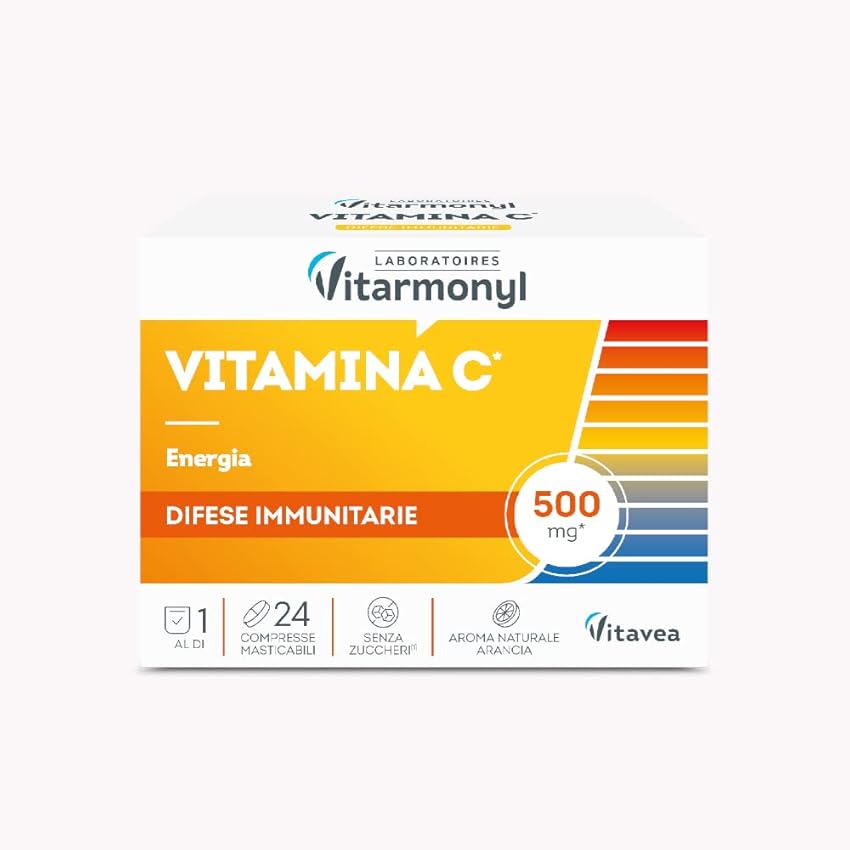 Vitamina C 500 - Integratore Alimentare a base di Vitamina C per le Difese Immunitarie