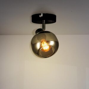 M Ledme - Lampada da soffitto serie Glass 1 lampadina