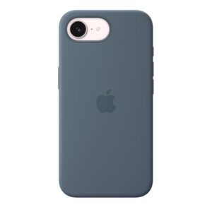 Apple Custodia MagSafe in silicone per iPhone 17e - Blu salmastro ​​​​​​​