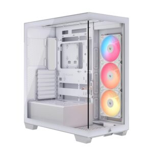 CORSAIR 3500X RS-R ARGB Case PC Mid-Tower Panoramico – 3 Ventole RS120