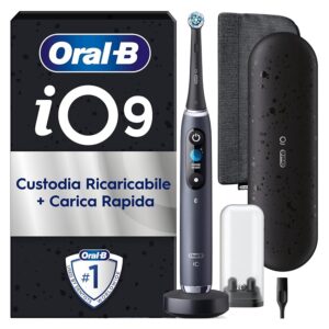 Oral-B Spazzolino Elettrico Ricaricabile iO 9 Nero Edizione Limitata