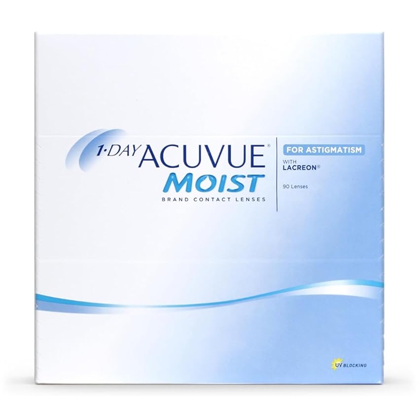 ACUVUE 1-DAY Acuvue MOIST for ASTIGMATISM - Lenti a contatto giornaliere; protezione UV; ACUVUE 1-DAY Acuvue MOIST for ASTIGMATISM - Lenti a contatto giornaliere; protezione UV;