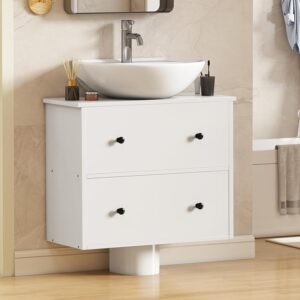 YITAHOME Armadietto da bagno sotto il lavandino