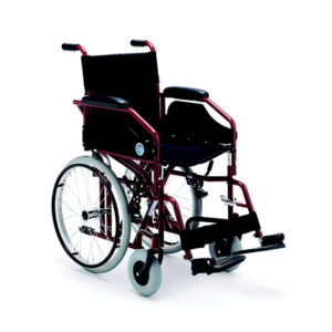KSP Sedia A Rotelle per disabili carrozzina Slim N20 passaggi stretti autospinta