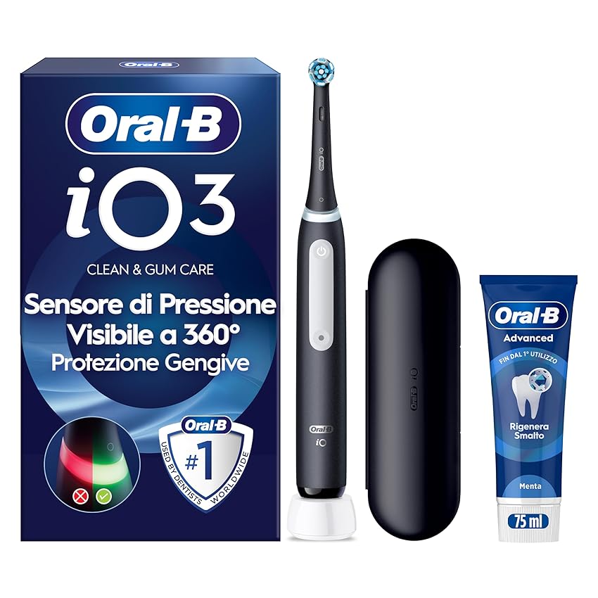 Oral-B Spazzolino Elettrico Ricaricabile iO 3N Nero