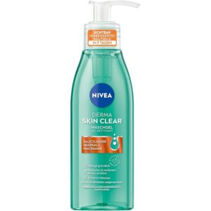 NIVEA Derma Skin Clear Gel detergente per una pelle visibilmente migliorata