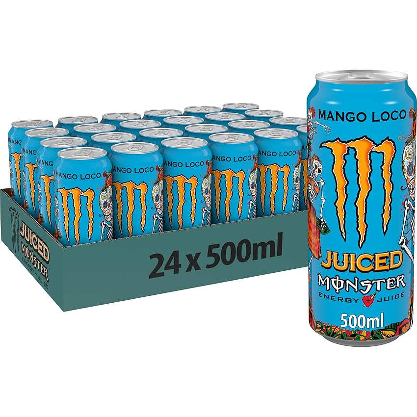 Monster Energy Mango Loco – 24 Lattine da 500 ml