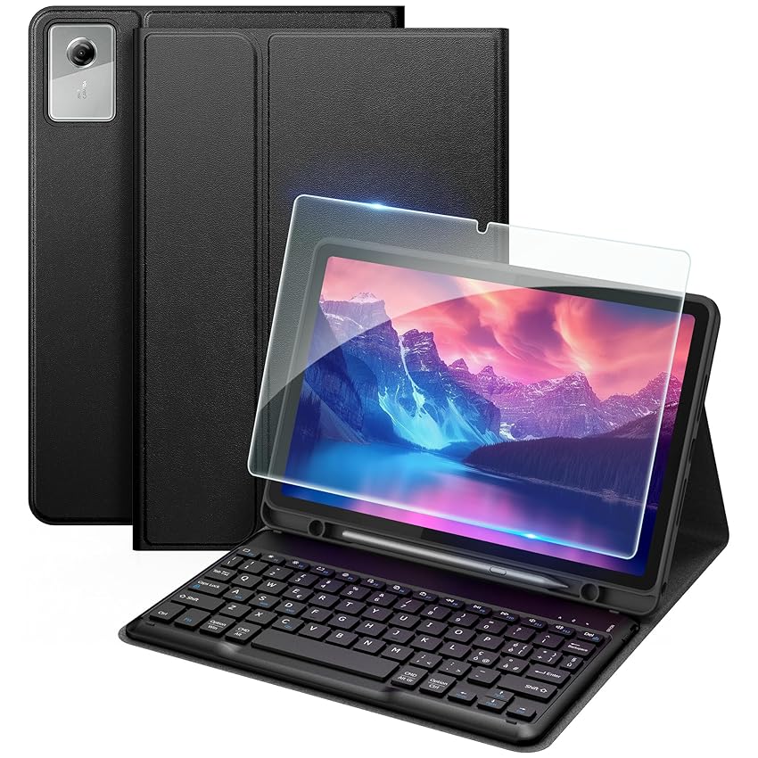 EasyAcc Cover Tastiera Compatibile con Lenovo Idea Tab 11 Pollici Tablet 2025 (TB)