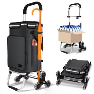 VOUNOT® Carrello Spesa Pieghevole in Alluminio