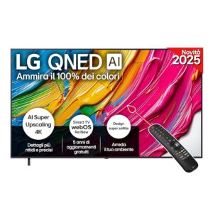 LG QNED AI QNED80 TV 86 pollici