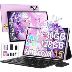Tablet Android 15 [30GB RAM] 128GB ROM