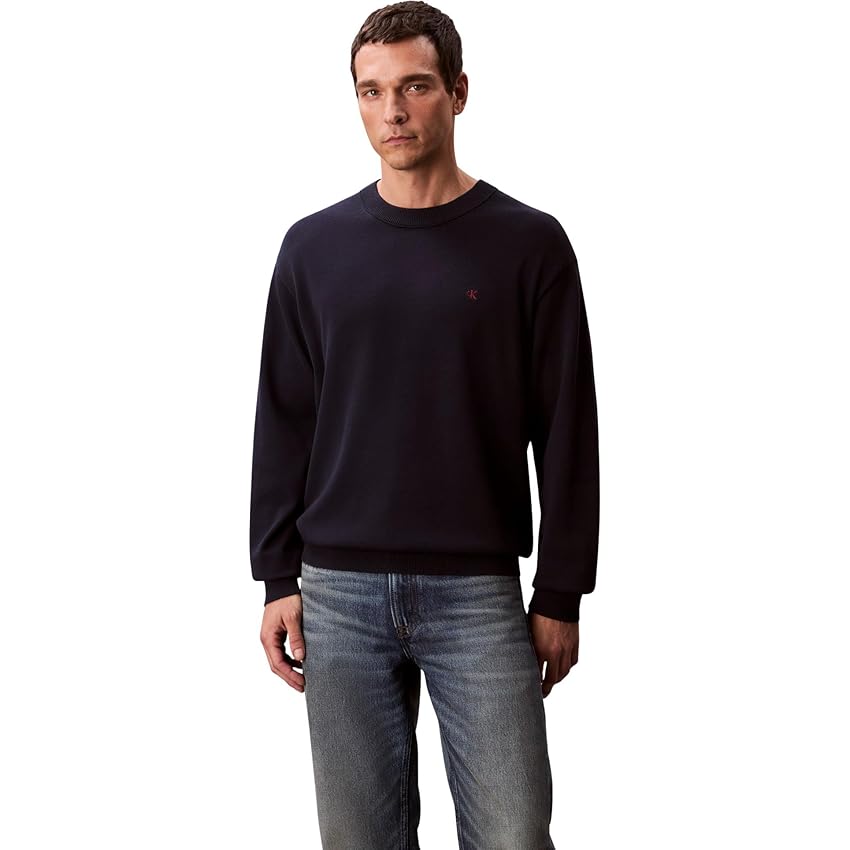 Calvin Klein LS Ez Cotton Crewnk Sweater 12Gg Lv04Rc309G