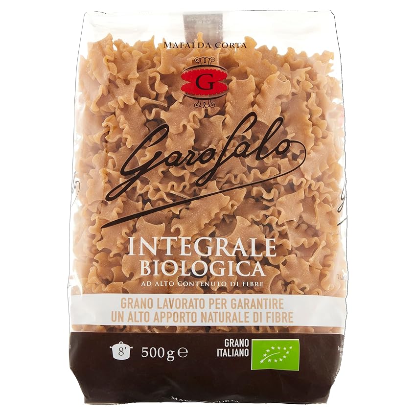 Garofalo Pasta Integrale Mafalda Corta Garofalo Pasta Integrale Mafalda Corta