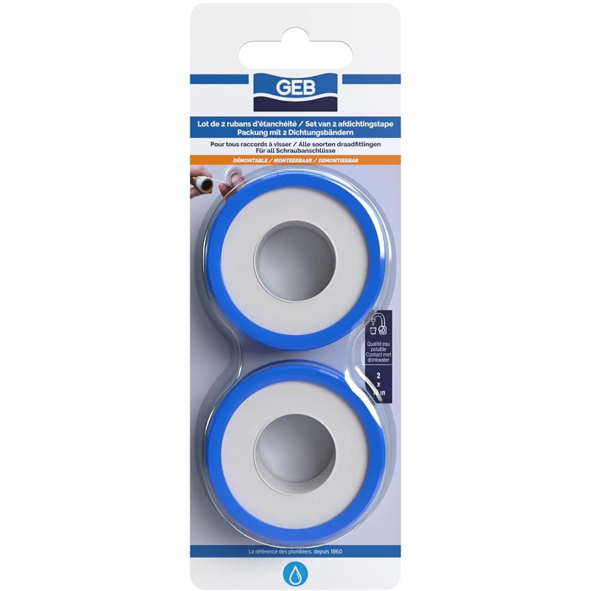 GEB 2 nastri sigillanti in PTFE GEB 2 nastri sigillanti in PTFE