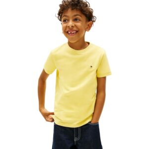 Tommy Hilfiger T-Shirt Essential Bambino Cotone Reg Fit SS KB0KB06879 Altre Maglie
