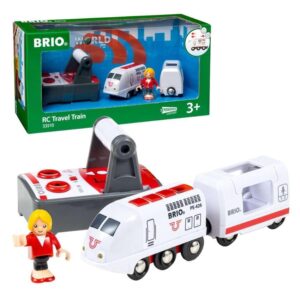 BRIO World – Treno Passeggeri Telecomandato | Accessorio Pista In Legno Per Bambini