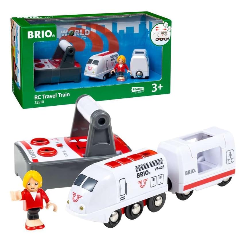 BRIO World – Treno Passeggeri Telecomandato | Accessorio Pista In Legno Per Bambini BRIO World – Treno Passeggeri Telecomandato | Accessorio Pista In Legno Per Bambini