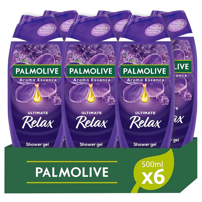 PALMOLIVE - Bagnoschiuma Aroma Essence Ultimate Relax 6x500ml (Consegna in 48 Ore) PALMOLIVE - Bagnoschiuma Aroma Essence Ultimate Relax 6x500ml (Consegna in 48 Ore)