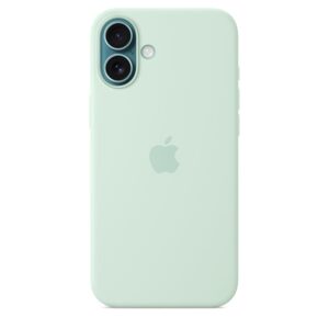 Apple Custodia MagSafe in silicone per iPhone 16 Plus - Acquamarina ​​​​​​​