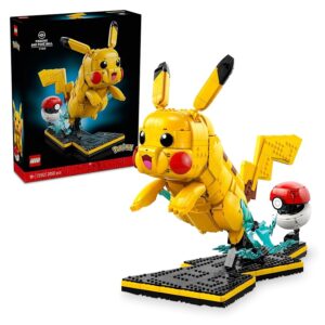 LEGO Pokémon Pikachu e Poké Ball - Kit di Modellismo per Adulti Tratto dall'Anime