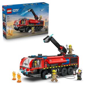 LEGO City Autopompa dell&rsquo;Aeroporto - Camion Giocattolo dei Pompieri