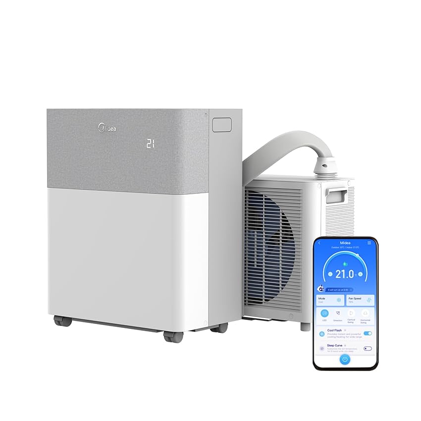Midea Portasplit 4-in-1 Condizionatore con Pompa di Calore 12000 BTU (3