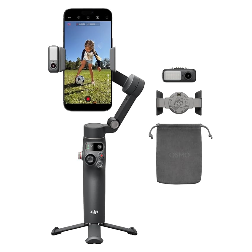 DJI Osmo Mobile 8 Combo Advanced Tracking stabilizzatore per smartphone