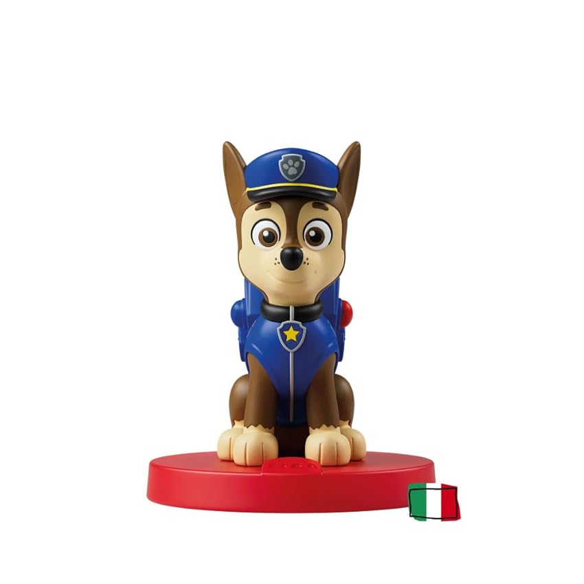 FABA Personaggio Sonoro – PAW Patrol La squadra dei cuccioli: Chase – Storie e fiabe