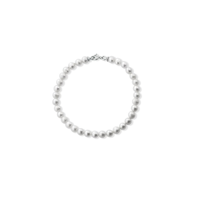 Bracciale Donna Hiriwa Perle Naturali Coltivate Argento MADE IN ITALY BR0101