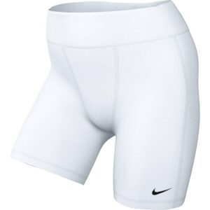 Nike FN2374-100 Shorts PRO Leak Protections Pantaloncini Donna White/White/Black Taglia S