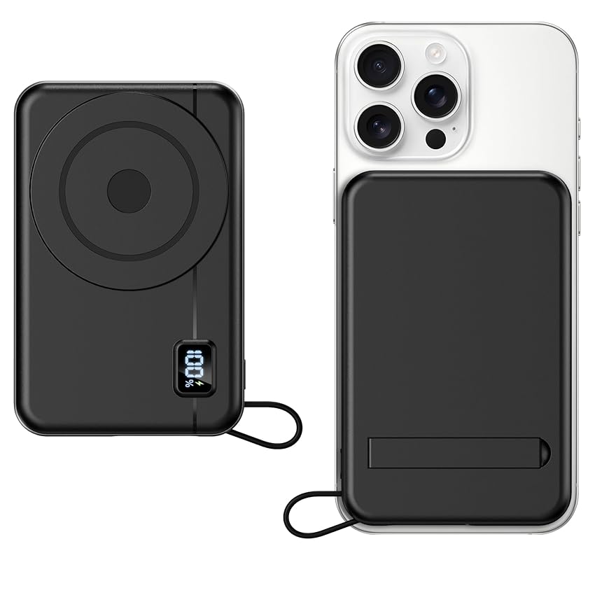 Magnetic Power Bank – Compatible with iPhone 16 15 14 13 Series Wireless Charger 10000