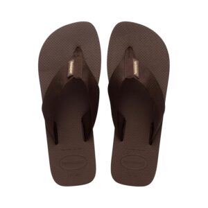 Havaianas Urban Basic Material Uomo FlipFlop Dark Brown/Dark Brown 37 EU