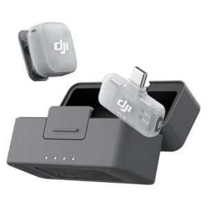 DJI Mic Mini 2 (1 TX + 1 RX mobile + Custodia di ricarica)