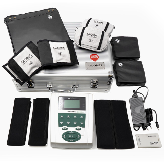 Globus Apparecchio Magnetoterapia professionale Magnum 3500 pro LF a 4 canali Bi
