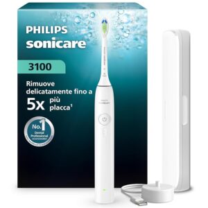 Spazzolino elettrico Philips Sonicare Serie 3100 - Spazzolino sonico con sensore di pressione