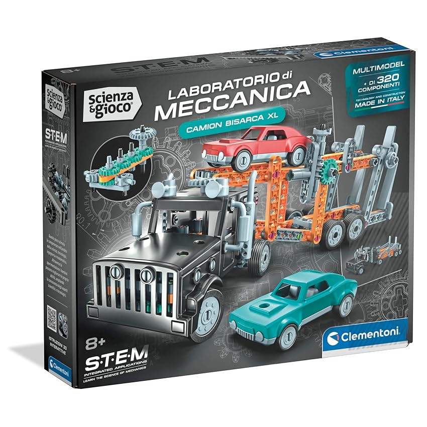 Clementoni Scienza e Gioco Build - Camion Bisarca Clementoni Scienza e Gioco Build - Camion Bisarca