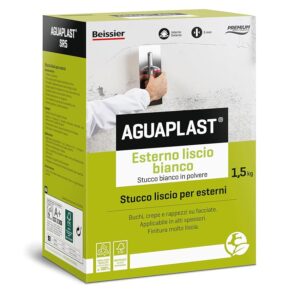 Stucco per Esterni finitura liscia – Aguaplast SR5 per Rasature e Riempimenti di Crepe