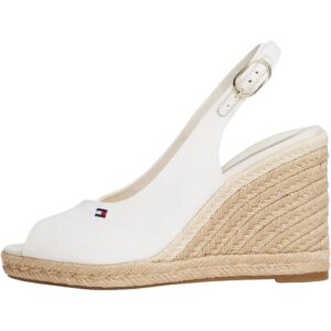 Tommy Hilfiger Espadrillas Espad con zeppa alta da donna FW0FW0FW09343 con zeppa