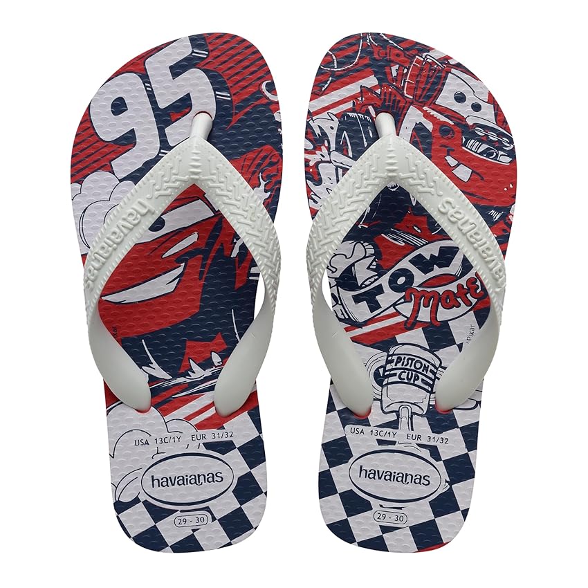 Havaianas Kids Disney Unisex - Bambini e ragazzi FlipFlop Red 35 EU