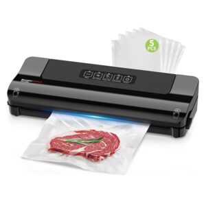 Bonsenkitchen Macchina per Sottovuoto Alimenti – Compatta
