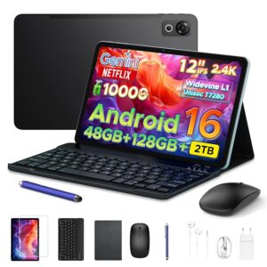 POPUX P12 Android 16 Tablet 12 Pollici