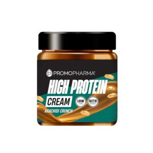 High Protein Cream - Crema Spalmabile 100% Arachidi Crunchy - Ricca di Proteine e Low Carb