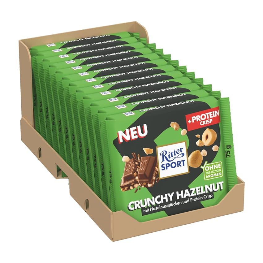 RITTER SPORT Crunchy Hazelnut RITTER SPORT Crunchy Hazelnut