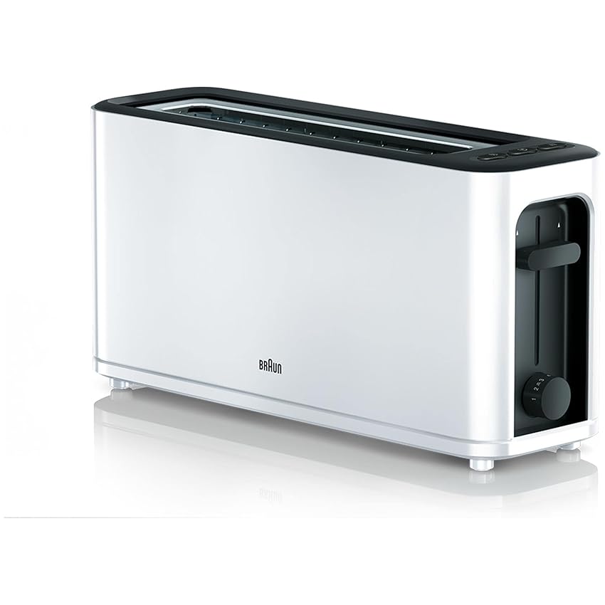 Braun HT3100WH - Tostapane con 1 fessura Braun HT3100WH - Tostapane con 1 fessura