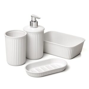Tatay Set di Accessori da Bagno della Collezione Baobab